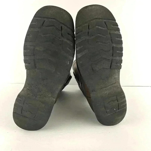 Cat Footwear Men's Brown Leather Work Boots 9.5 Hudson EH Steel Toe Wellington - Picture 3 of 14